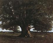 Gustave Courbet Tree painting